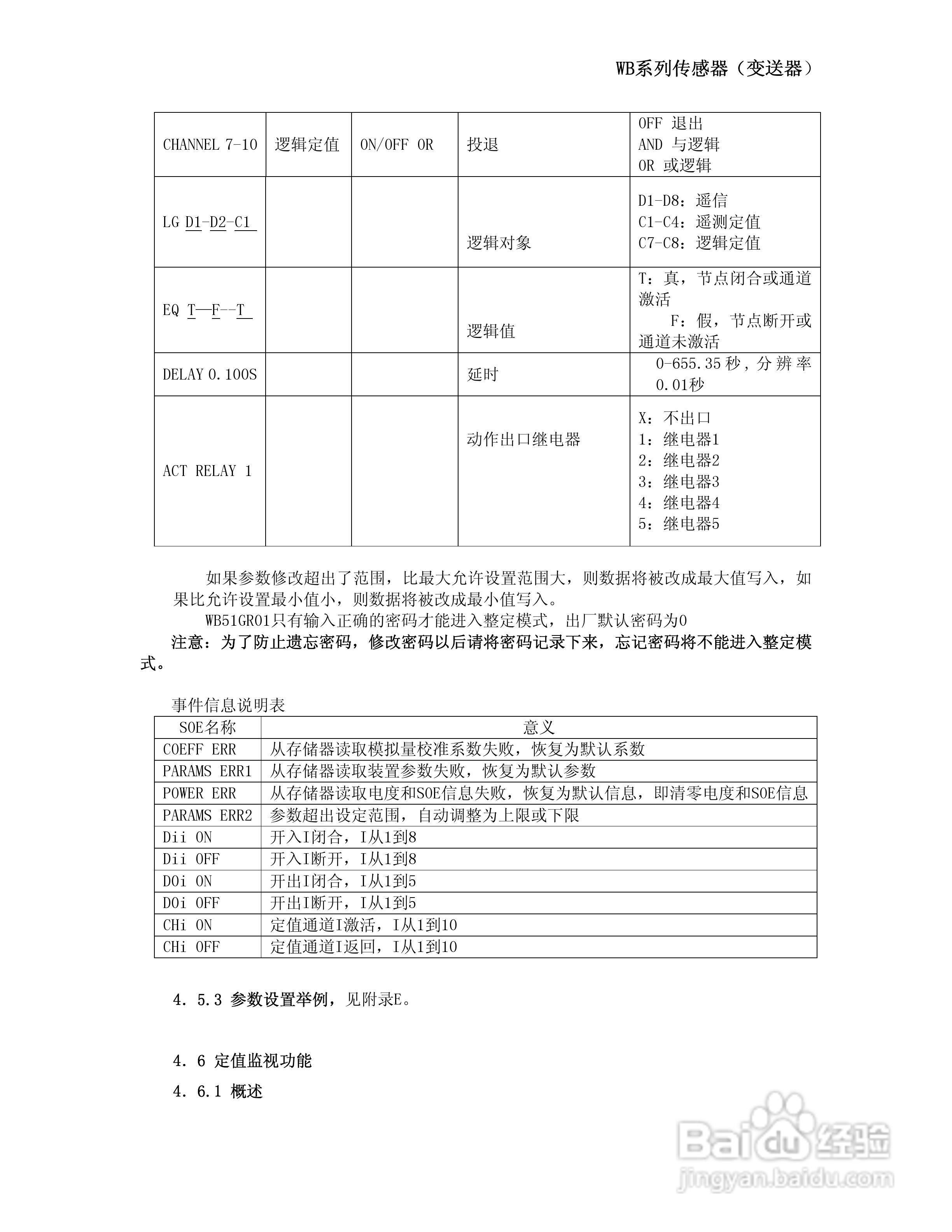 WB51GR01系列智能电力监控仪使用说明书:[1]