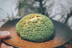 抹茶酥皮泡芙的制作教程