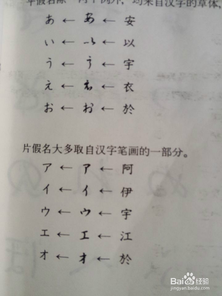 日语入门五十音学习方法