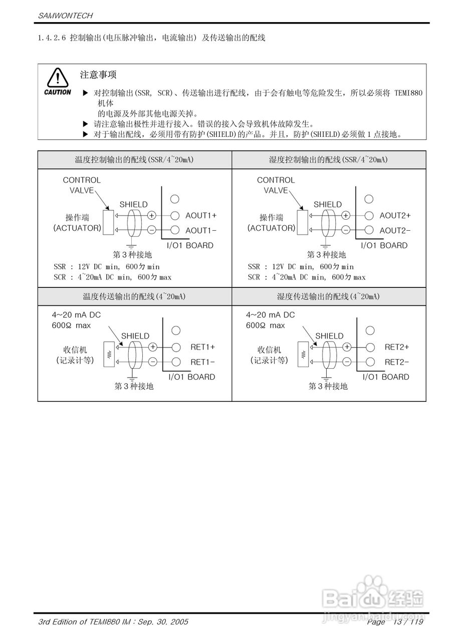 TEMI880恒温恒湿试验机控制器说明书:[2]