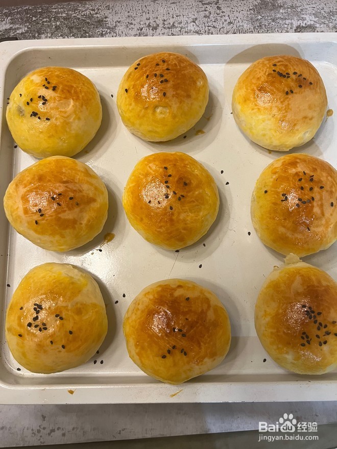 豆沙面包的做法