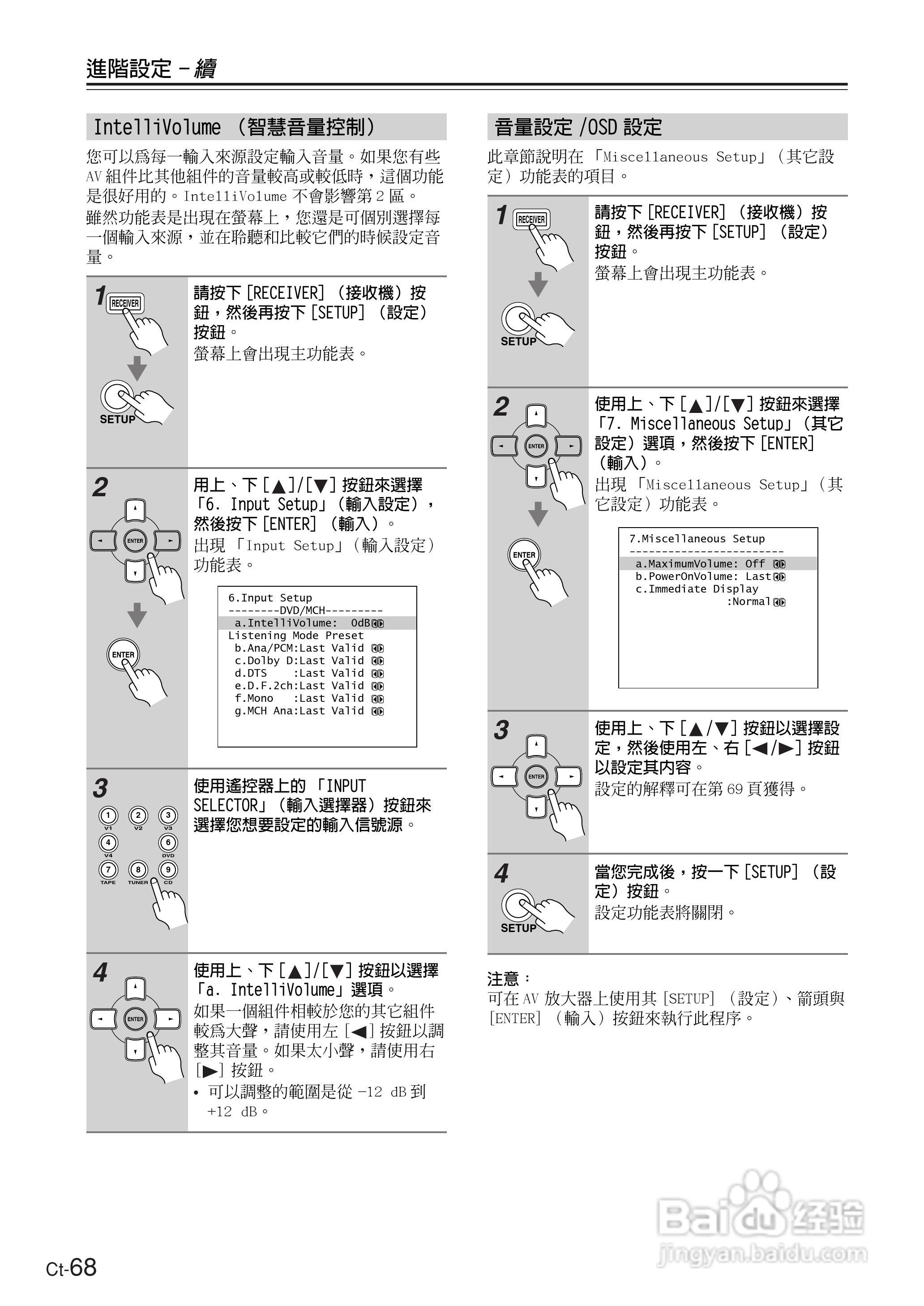 ONKYO TX-SR604放大器使用手册:[7]