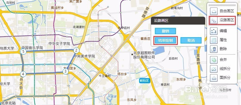 如何快速在地图上划分物流快递的配送范围？