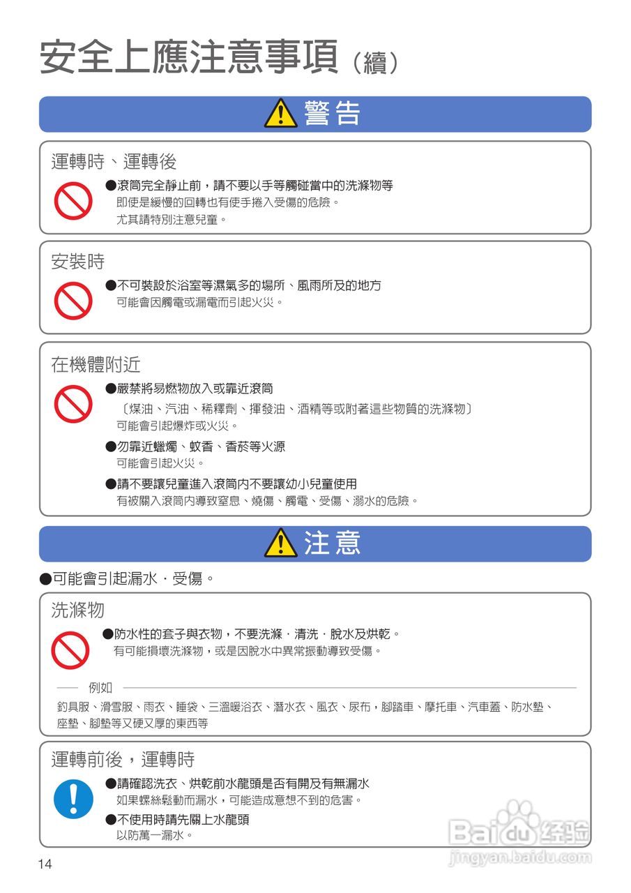 日立SF-BD3500TR洗衣机使用说明书:[2]