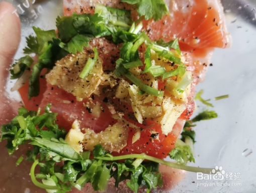 炸三文鱼排的做法