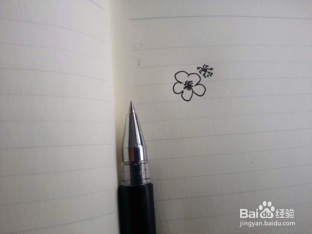 简笔画梅花的画法