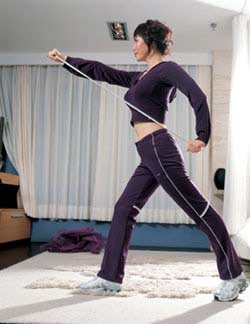 塑身7个小动作让户外健身更时尚