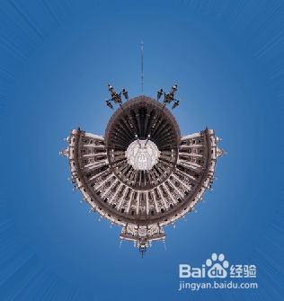 如何用PS把全景图变成星球