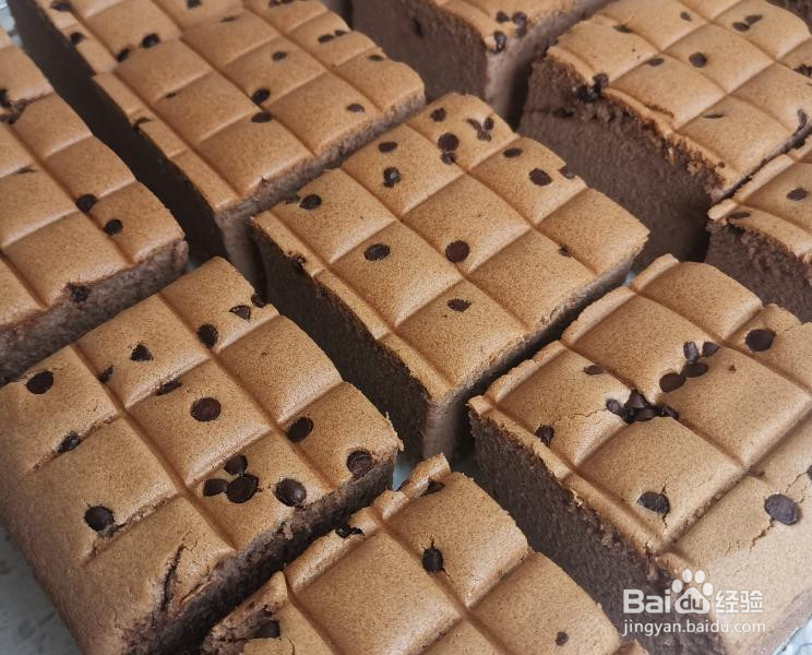 巧克力古早蛋糕的做法