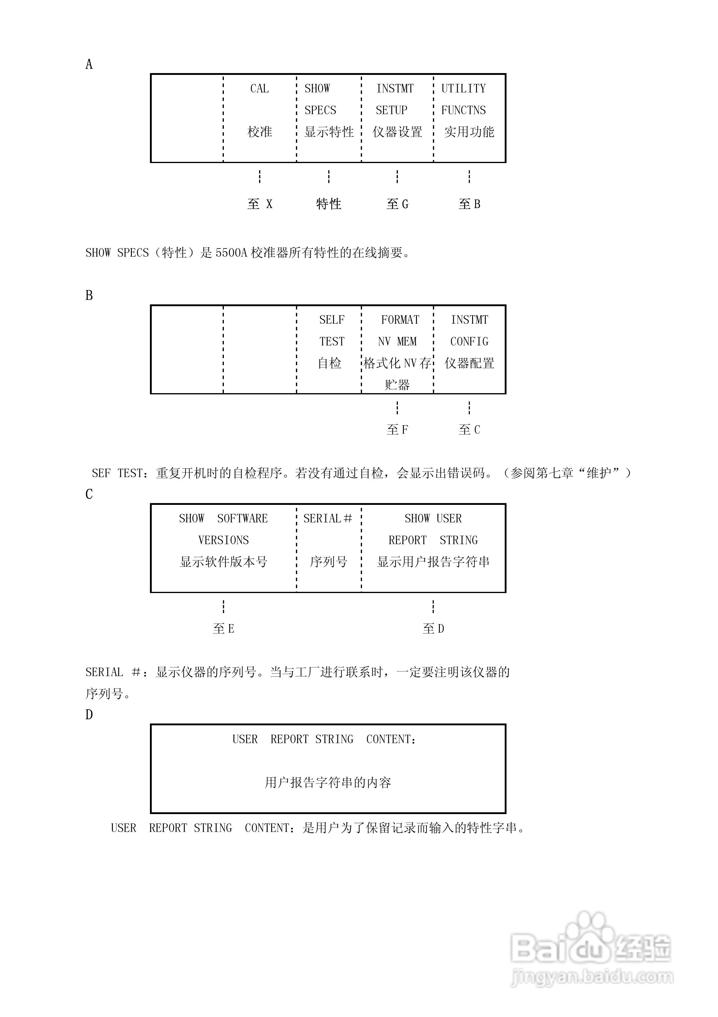 福禄克5500A校准器使用手册:[7]