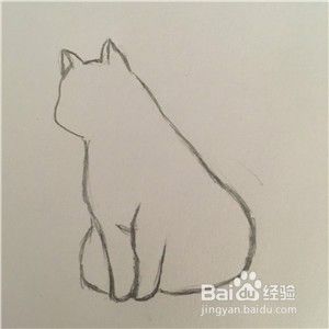 怎么画一只不均匀灰度颜色的小猫？