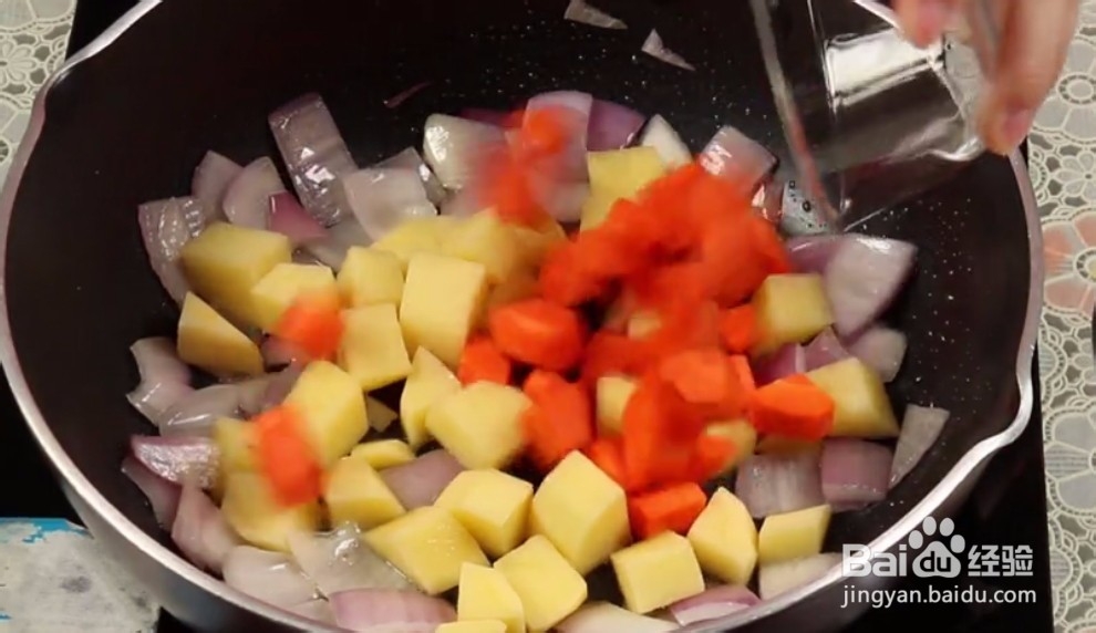 土豆咖喱鸡饭的做法