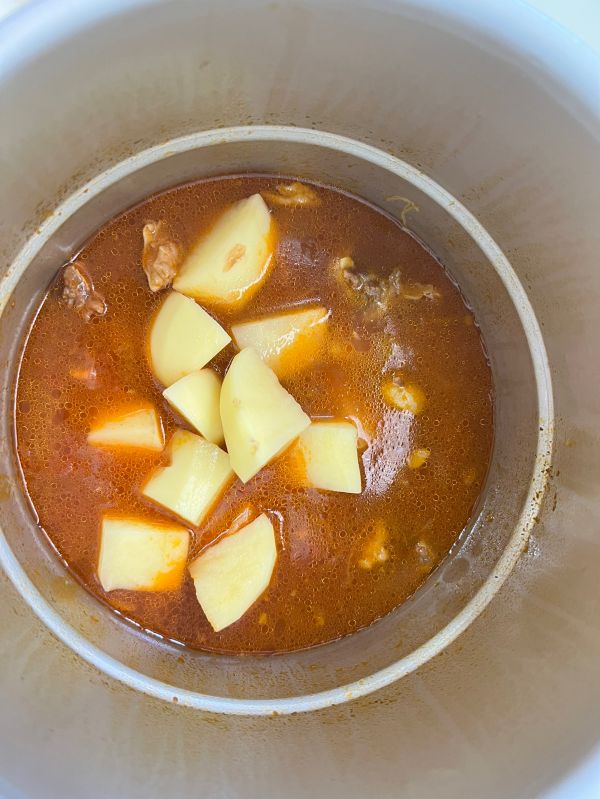 番茄土豆炖牛腩