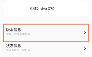vivoX70进入开发者模式的方法