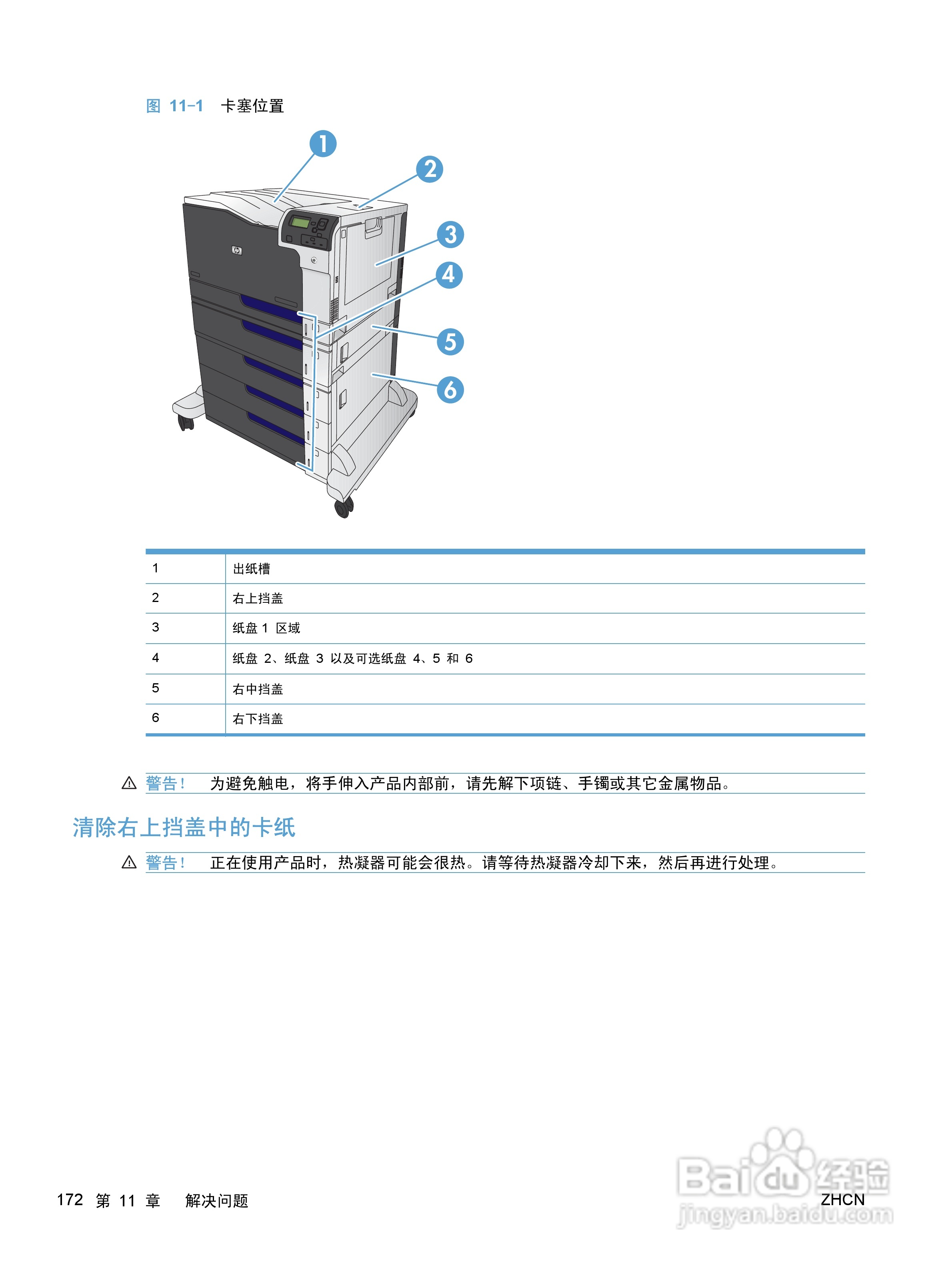惠普 COLOR LASERJET ENTERPRISE CP5520打印机说明书:[19]