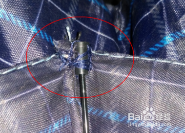 雨伞卡扣坏了伞撑不住