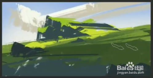 场景原画的不同绘画技法