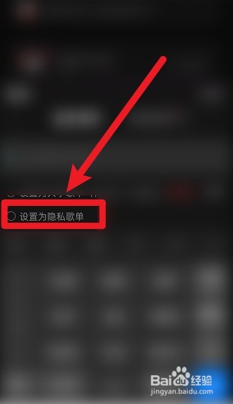 网易云音乐隐私歌单如何设置？