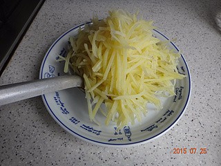 凉拌土豆丝红油炝土豆丝