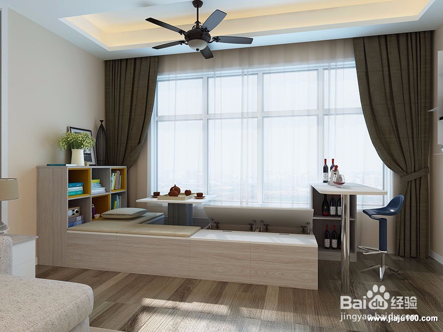 定制榻榻米在各空间的功能作用