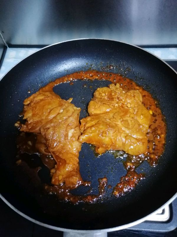 韩国辣酱鸡腿排