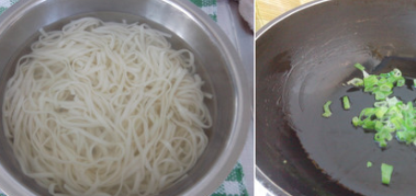 油菜西红柿炒面