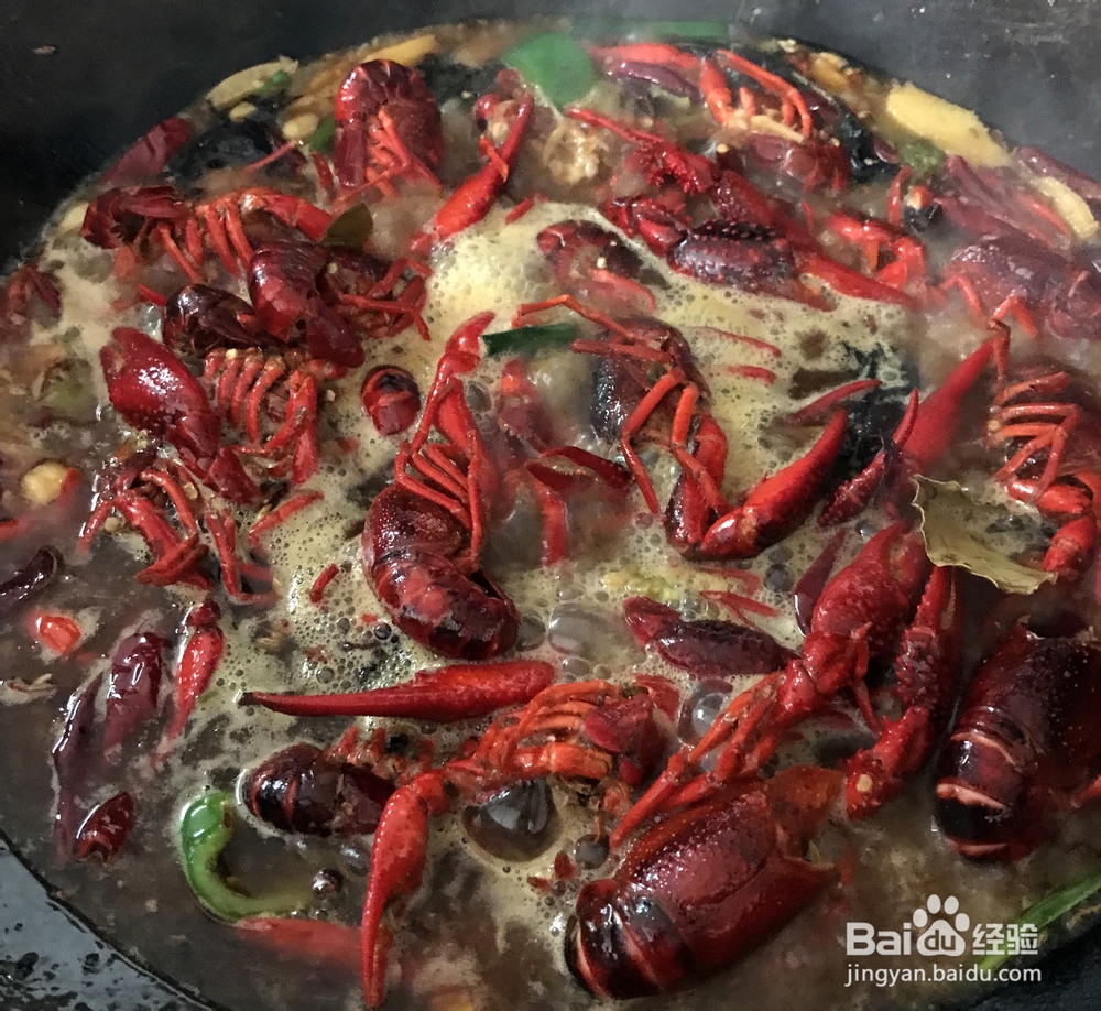 在家做麻辣小龙虾