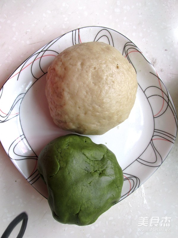 抹茶松子豆沙酥