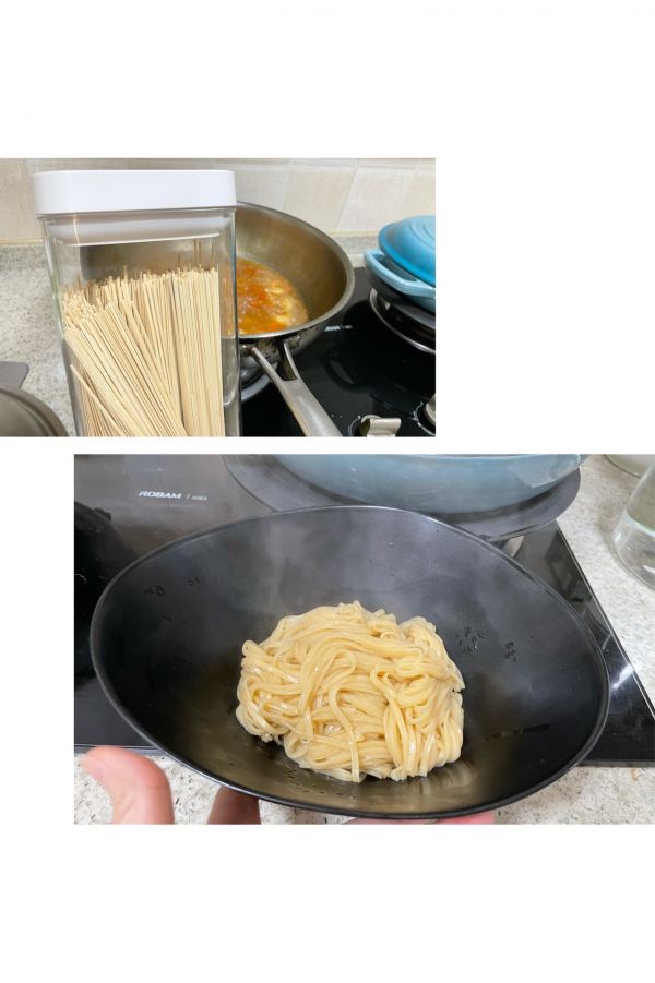 鲜香番茄牛肉面+芝士番茄牛肉焗饭