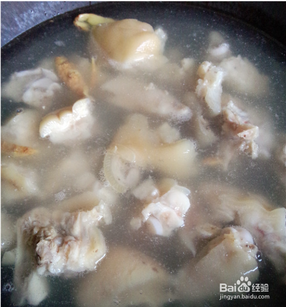 健康饮食(腊鸭猪蹄煲)