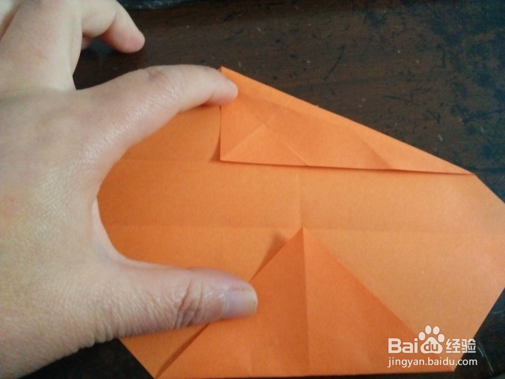 宝宝折纸—领带爱心怎么折