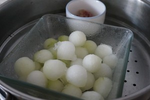 怎么做原汁原味的火腿冬瓜球
