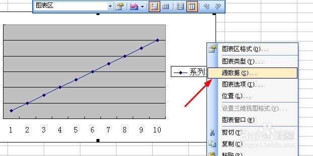 Excel中如何插入数据点折线图？