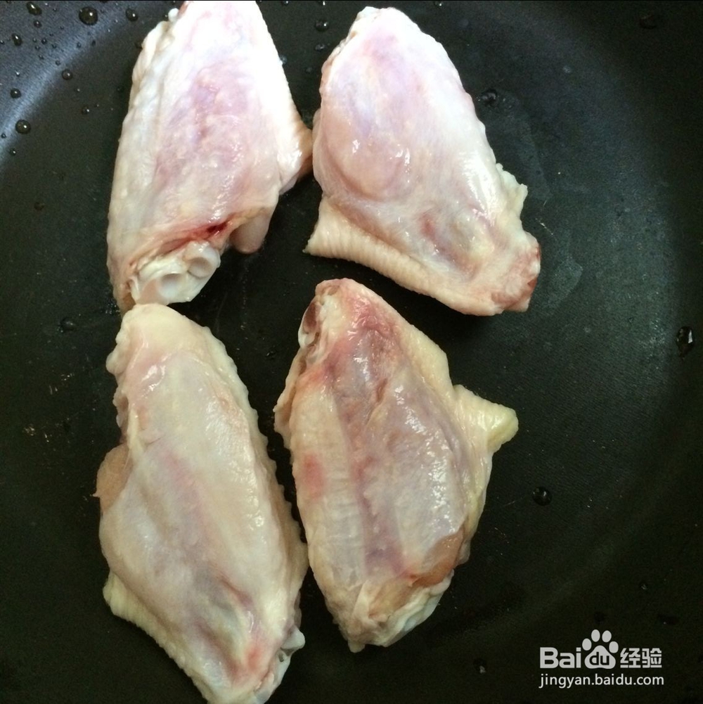 无油煎鸡翅的做法