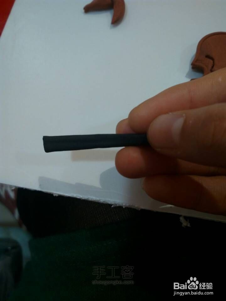 超轻黏土小提琴的制作