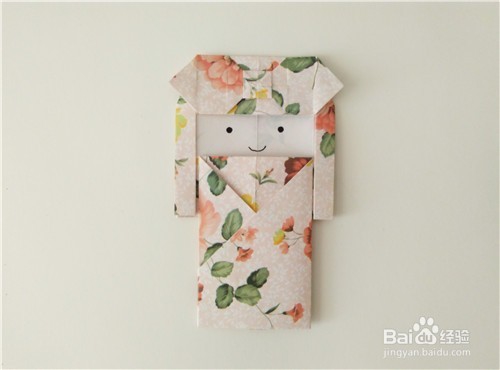 折纸----可爱娃娃书签的折法