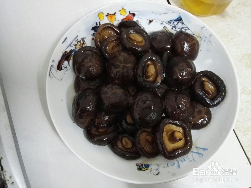 营养美味的油焖花菇
