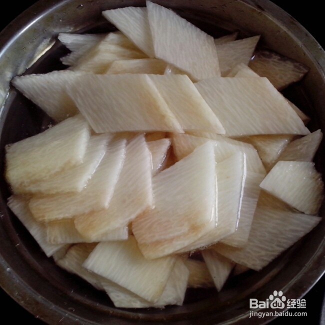 美味的醋溜山药