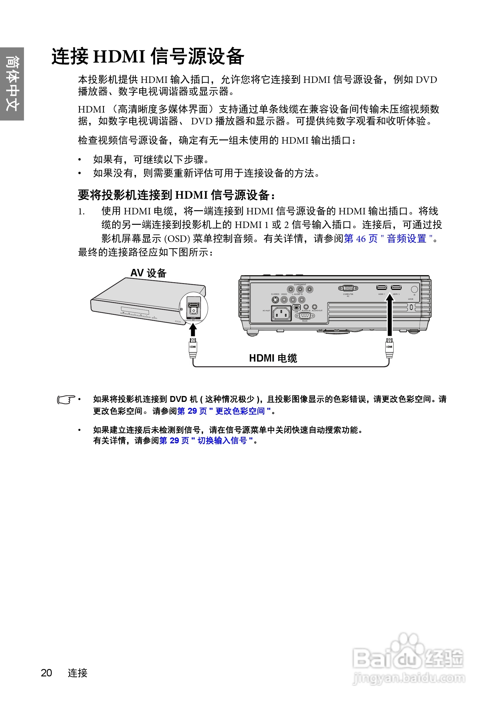 明基W600+投影机使用说明书:[2]