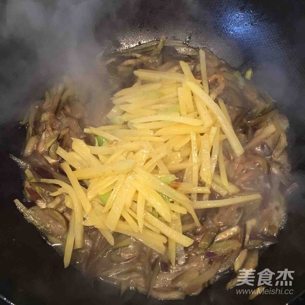 茄子土豆丝的做法