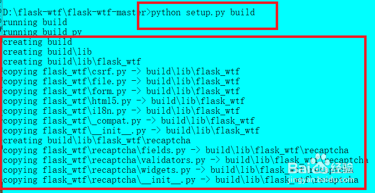 windows下怎么安装flask-wtf