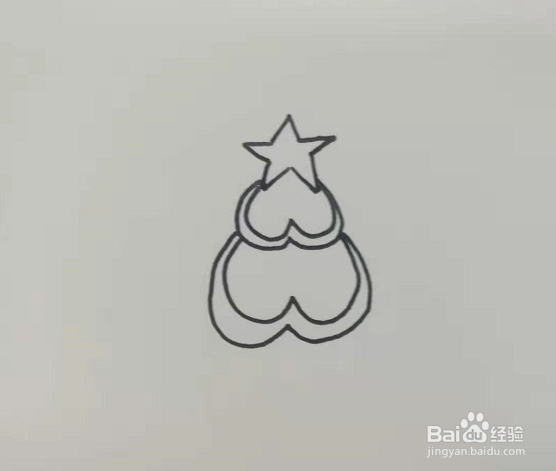 简笔画的圣诞树怎么画