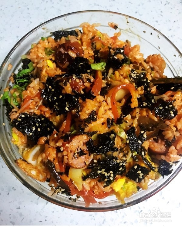 制作韩式拌饭的方法