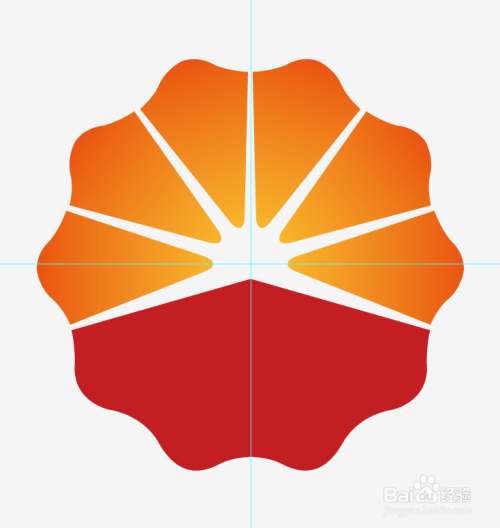 【ai技巧】用ai设计一个中国石油图标