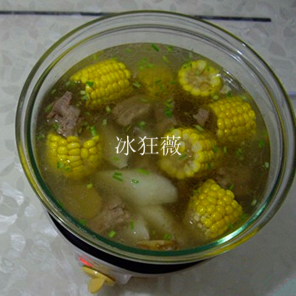 甜玉米山药排骨
