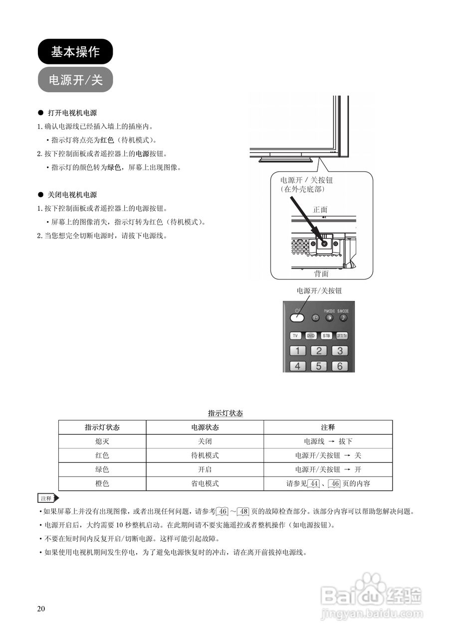 日立等离子彩色电视机P60X101C型使用说明书:[3]