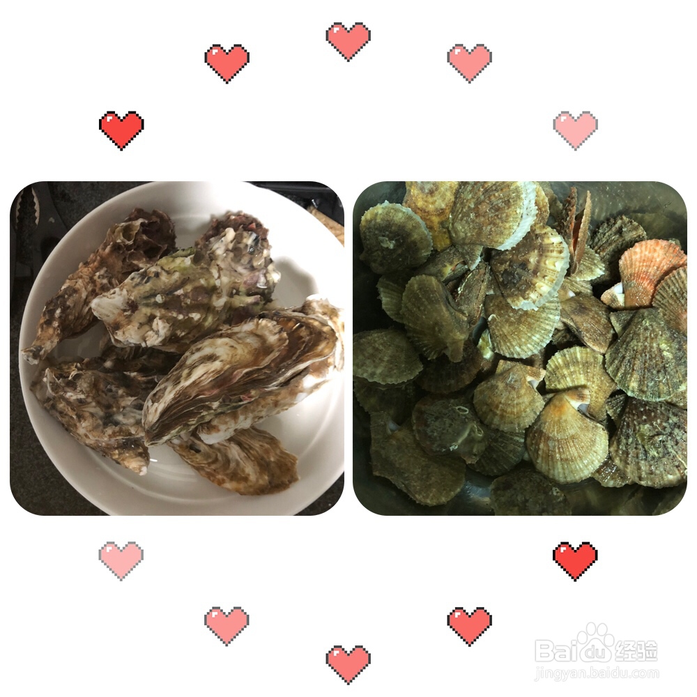 心心念念的蒜蓉海蛎子扇贝