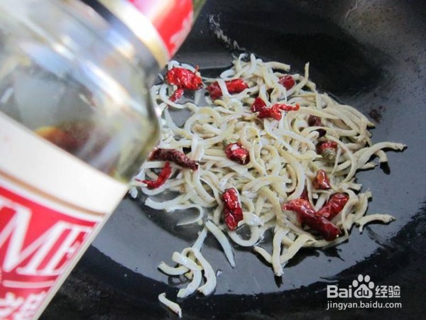 韭菜炒银鱼的做法