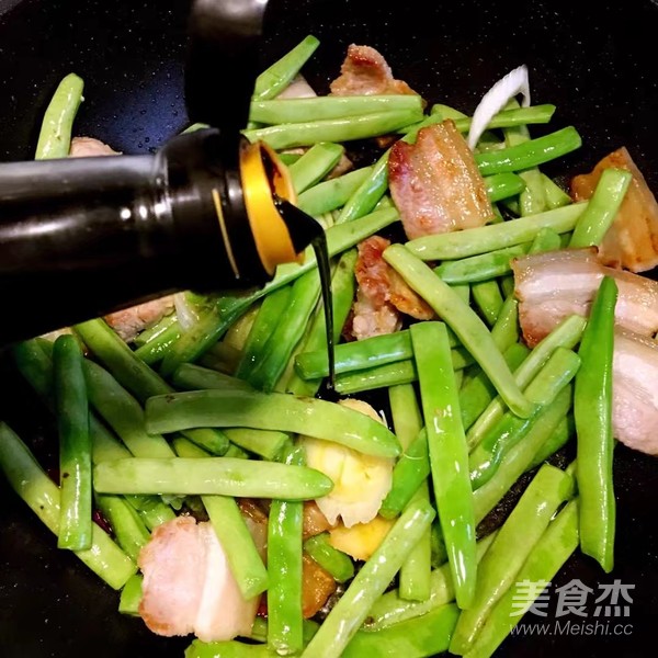 豆角焖面的做法