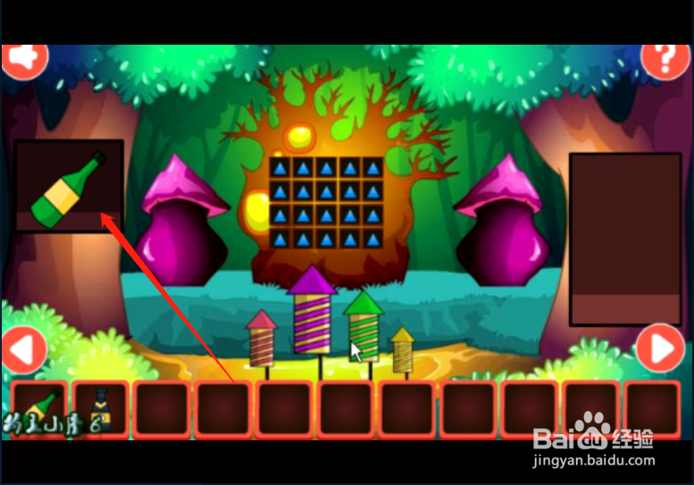 小游戏《新年胡子大叔逃脱2》如何通关